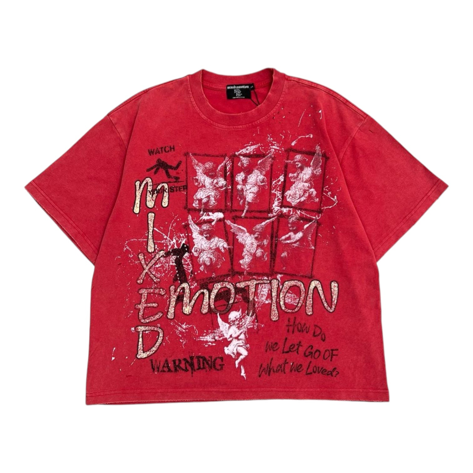 MIXED EMOTION: Crimson SS Tee